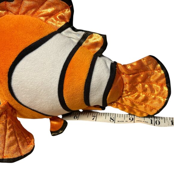 DISNEY PIXAR TY SPARKLE Nemo Plush Clown Fish Finding Nemo Animation Movie - Picture 6 of 7